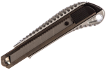 Нож с отламывающимся лезвием, 18мм, алюминиевый, с метал.вставкой Color-Expert