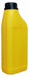 Канистра полиэтилен 1л желтая с крышкой