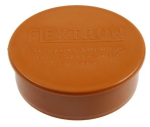 Заглушка FLEXTRON канализационная, наружная, оранжевая