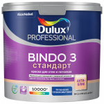 Краска Dulux Professional Bindo 3 для стен и потолков глубокоматовая