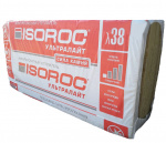 Плиты минераловатные ISOROC Изолайт 1000х600х50, 0,24 м3/уп, 4,8 м2