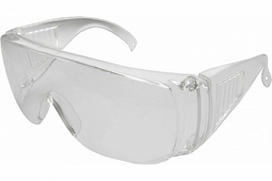 Очки защитные, открытый тип, прозрачный корпус и дужки U.S.Pex