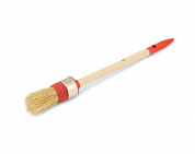 Кисть круглая Color-Expert, натуральная щетина, никел. обод, деревянная ручка