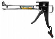 Пистолет для герметика KRAFTOOL Professional, хромированный, 320мл