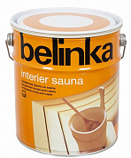 Лазурное покрытие Belinka Interier Sauna  для защиты древесины