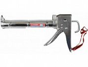 Пистолет для герметика ЗУБР ''Эксперт'' полукорусной, зубчатый шток, 310мл